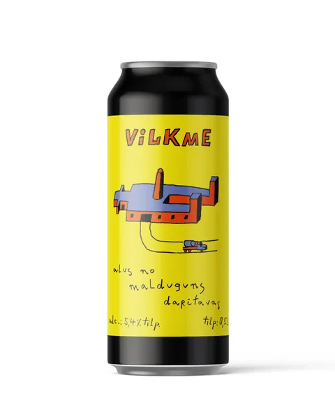 Alus MALDUGUNS Vilkme, 5.4%, bundžā, 0.44l (DEP)