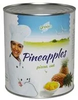 Pineapple syrup, pieces GREEN, 1/16, 3kg/1.84kg