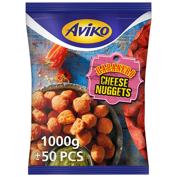 Aviko Habanero Cheese Nuggets, 1000g