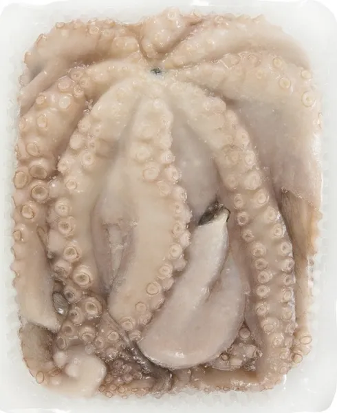 Whole octopus, frozen, 3-4 kg, raw, cleaned,  no glazed, weighs.
