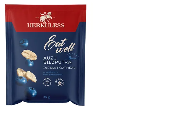 HERKULESS oatmeal porridge with blueberries, 35g