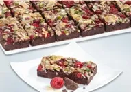 Frozen ERLENBACHER Raspberry Brownie, gluten free, 1,05 kg