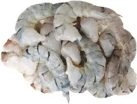 Frozen Vannamei shrimps, DAYSEADAY, peeled, deveined,  raw,16/20, 20% glaze, 1kg