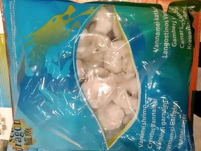 Vannamei shrimp, peeled, deveined, raw, iqf, 750g/1kg