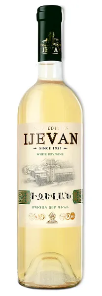 Baltvīns IJEVAN sauss, 12%, 0.75l