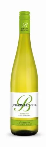 Baltvīns JOHANN BRUNNER Riesling Rheinhessen, 10.5%, 0.75 l