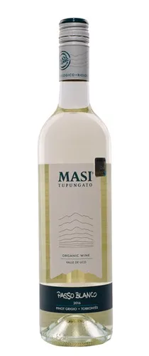 Baltvīns MASI Passo Blanco, Pinot Grigio Torrontes BIO, sauss, 12,5%, 0.75l