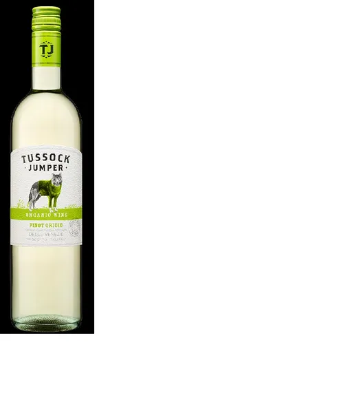 Baltvīns TUSSOCK JUMPER Pinot Grigio Organic, sauss, 12%, 0.75l