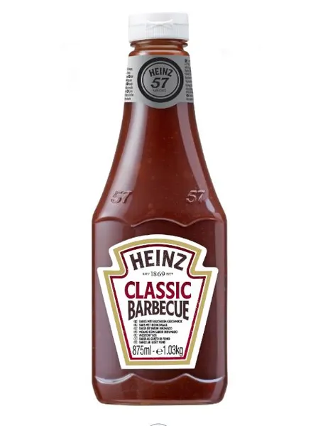 Bārbekjū mērce  875 ml, HEINZ