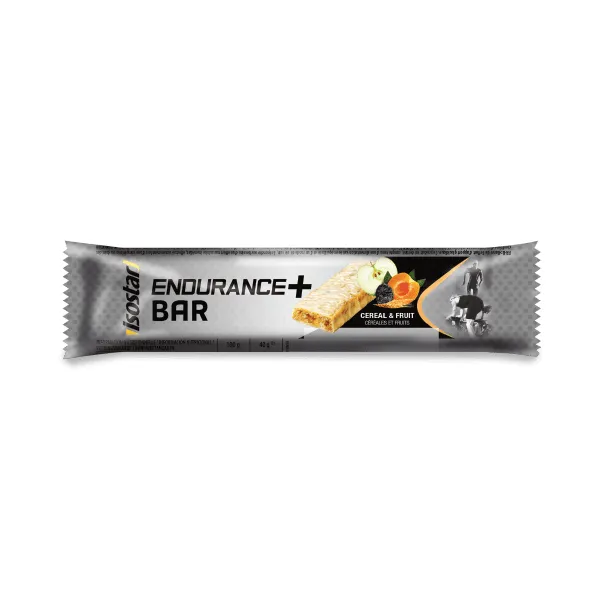 Batoniņš ISOSTAR Endurance, ar graudaugiem un augļiem, 40g