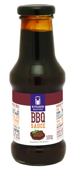 BBQ sauce KITCHEN MASTERS, 320g