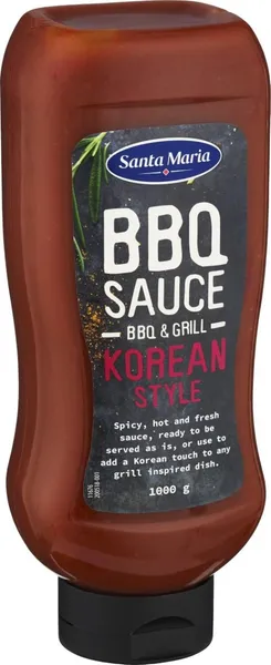 Sauce SANTA MARIA, BBQ, Korean Style, 1000 ml
