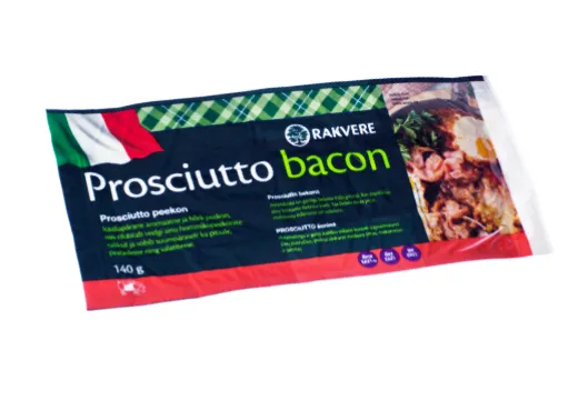 Bekons RAKVERE Prociutto, šķēlēs, 140g