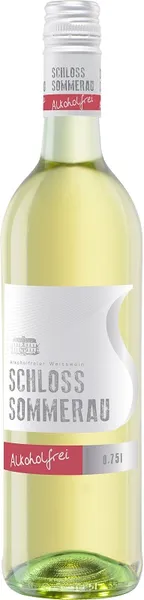 Bezalkoholisks baltvīns SCHLOSS SOMMERAU, pussalds, 0.75l(DEP)
