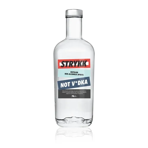 Bezalkoholisks degvīns STRYKK Not Vodka, 0%, 0.7l (DEP)