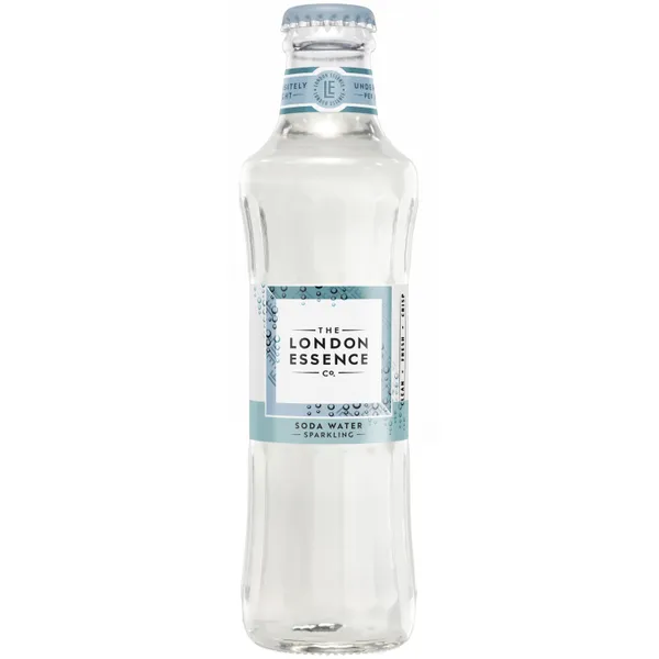 Bezalkoholisks dzēriens LONDON ESSENCE Soda Water, gāzēts, stiklā, 0.2l (DEP)