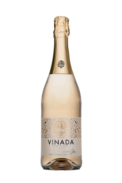 Bezalkoholisks dzirkstošais baltvīns VINADA Amazing Airén Gold, 0.75l (DEP)