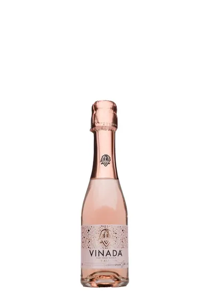 Bezalkoholisks dzirkstošais rozā vīns VINADA Tinteling Tempranillo Rosé, 0.2l (DEP)