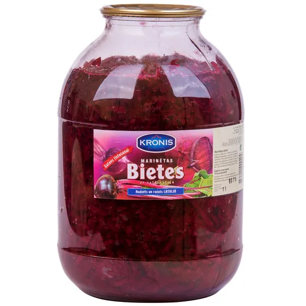 Bietes marinētas KRONIS, 3kg/1.65kg