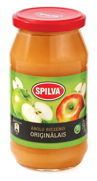 Puree apple SPILVA original, 500g