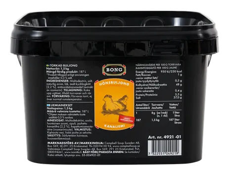 BONG Buljons ar vistas garšu, 1,5 kg