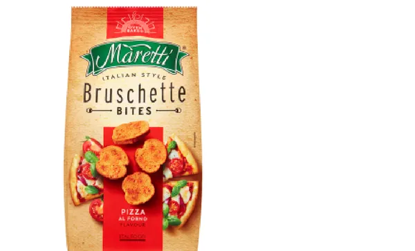 Bruschette MARETTI with pizza flavor, 70g