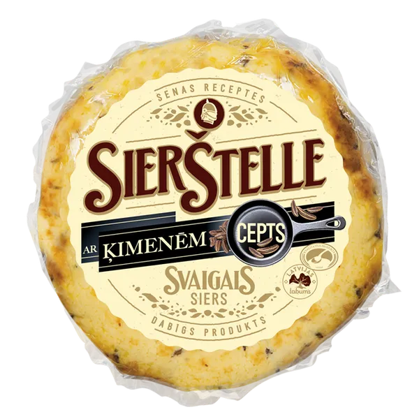Cepts siers SIERŠTELLE, ar ķimenēm, 330g