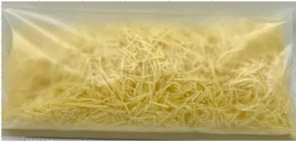 Hard cheese ROKIŠKIO GRAND, 37%, shredded, 1kg