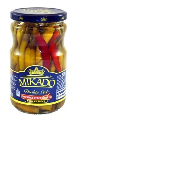 Chili pepper MIKADO, canned, 0.65kg / 0.3kg