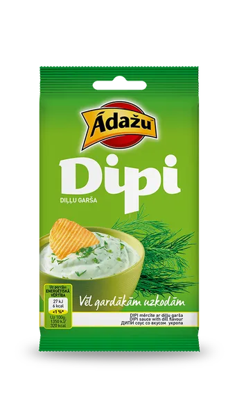 Čipsi ĀDAŽU Dipi Dille, 16g