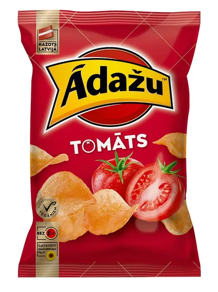 Chips ĀDAŽU Tomato, 130g