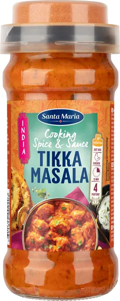 Cooking Sauce & Spice Tikka Masala 360g, Santa Maria