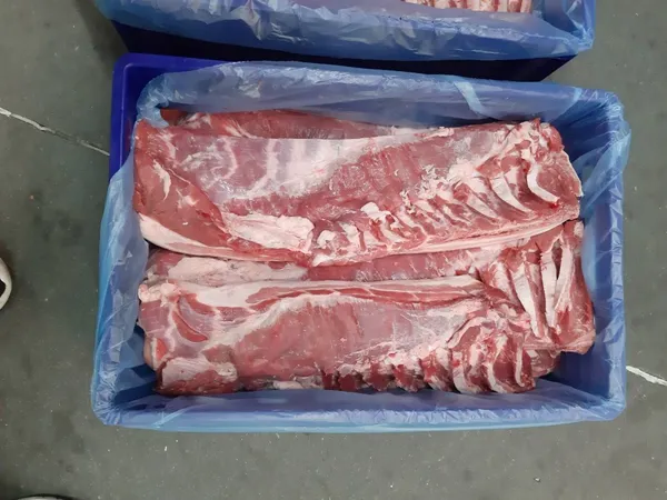 Boneless pork breast, frozen, ~10kg