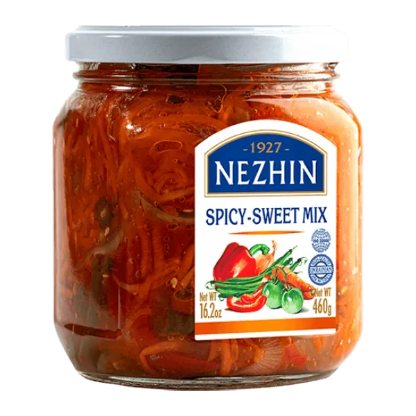 Vegetable salad NIZHYN , sweet and spicy, 460g