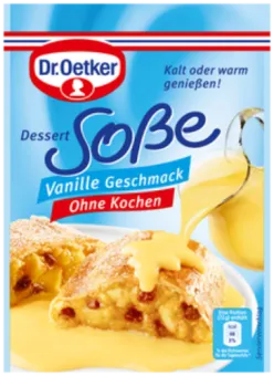 Desertu mērce ar vaniļas garšu (pulveris) 40g