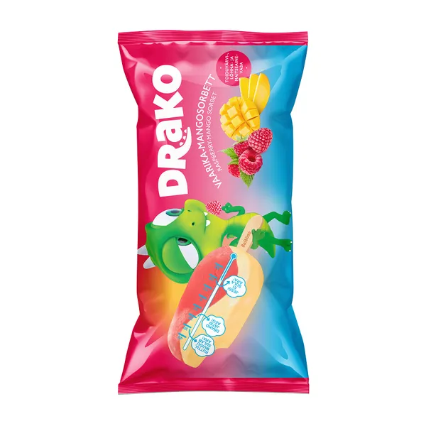 Drako raspberry-mango sorbet, 100ml Balbiino