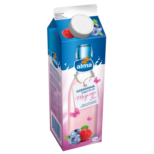 Drinkable yogurtALMA with the taste of wild berries, 900 g