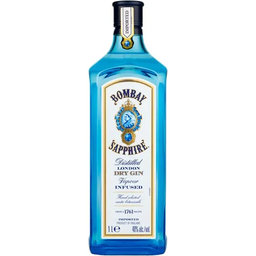 Džins BOMBAY SAPPHIRE, 40%, 1 l