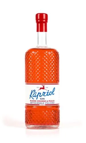 Džins KAPRIOL Blood Orange&Peach, 40,7%, 0.7l