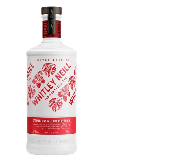 Džins WHITLEY NEILL Strawberry&Pepper, 43%, 0.7l