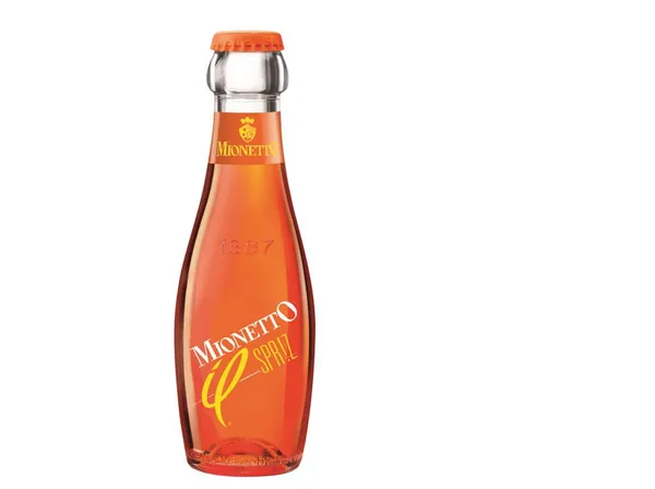  Dzirkstošā vīna kokteilis MIONETTO IL Spritz, 8%, stiklā, 0.2l (DEP)