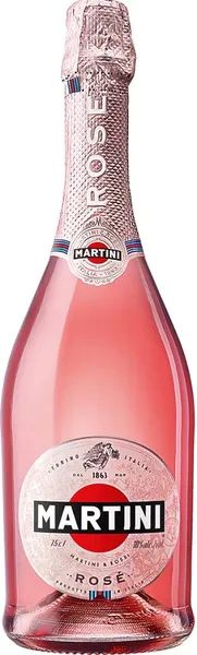 Dzirkstošais vīns MARTINI Rose 11,5%, 0.75 l