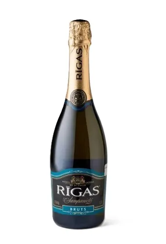 Dzirkstošais vīns RĪGAS ŠAMPANIETIS, Brut, 11,5%, 0.75l