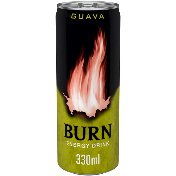 Enerģijas dzēriens BURN Guava, bundžā, 0.33l (DEP)