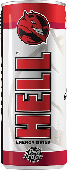 Enerģijas dzēriens HELL Strong Red Grape, 250 ml (DEP)