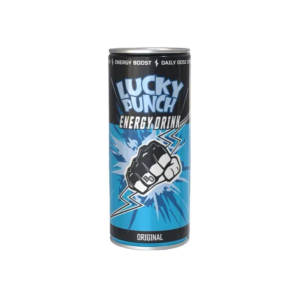 Enerģijas dzēriens LUCKY PUNCH, bundžā, 0.33l (DEP)