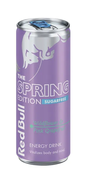 Enerģijas dzēriens RED BULL Spring Edition, bundžā, 0.25l (DEP)
