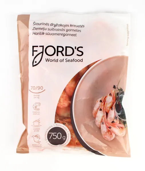 Shrimp in shell, boiled 70/90, 2%, FJORD'S, 750g
