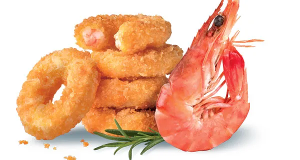 Garneļu gredzeni BEN'S, saldēti, panējumā, 800g