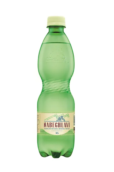 Gāzēts dabīgais minerālūdens NABEGHLAVI 0,5 L PET (DEP)